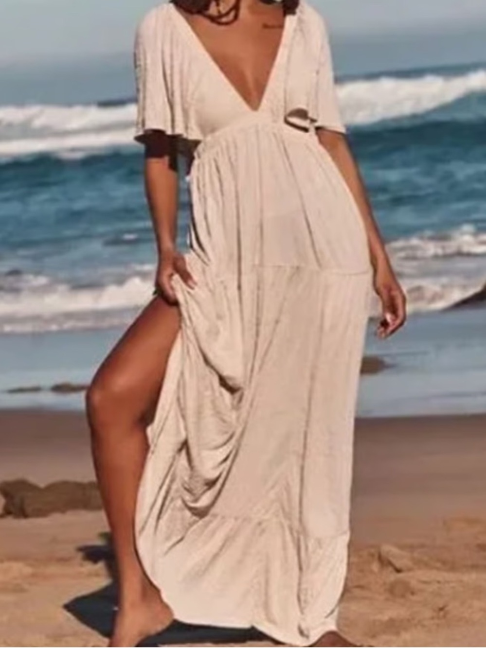 Free People light pink Maxi dress🌸